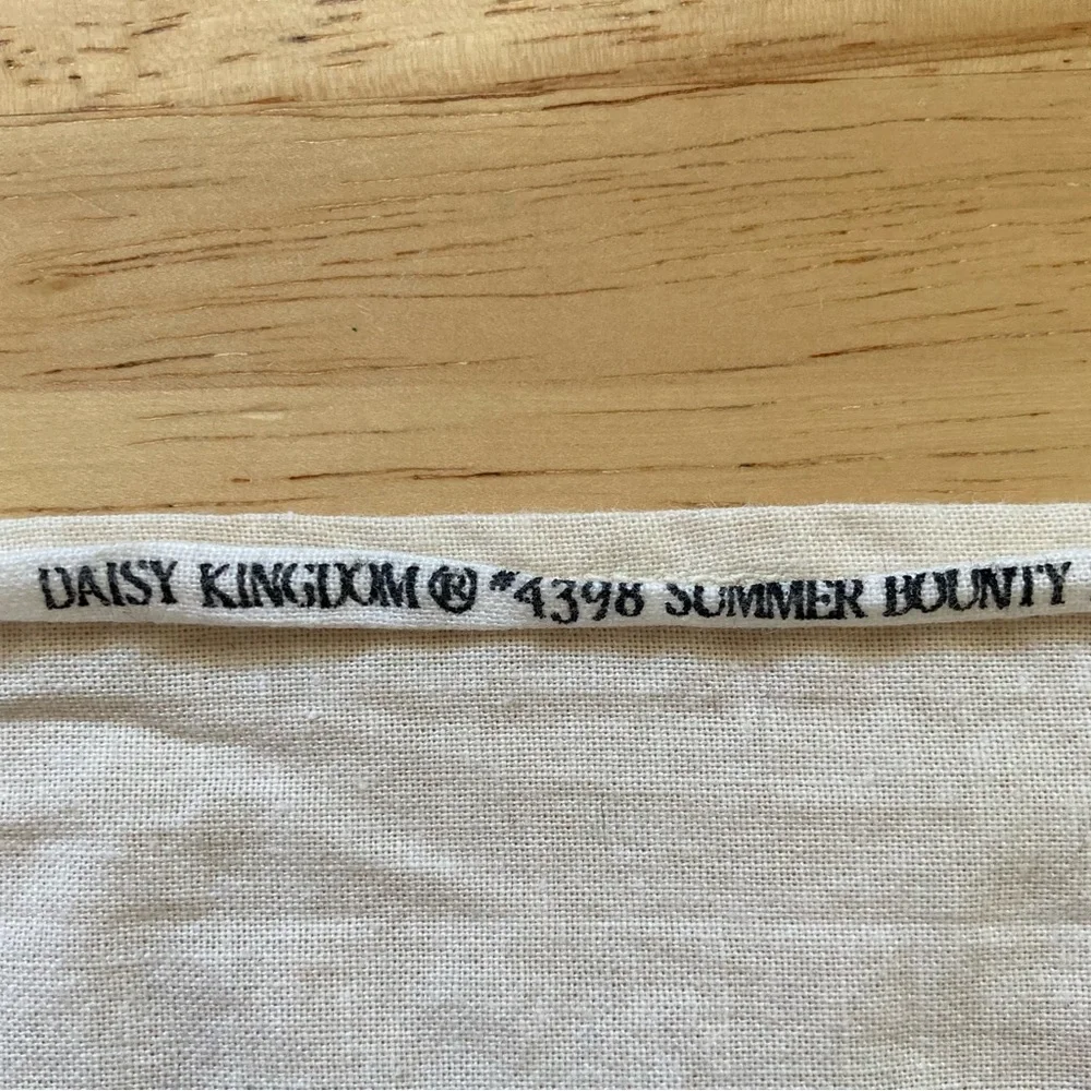 Daisy Kingdom this finished